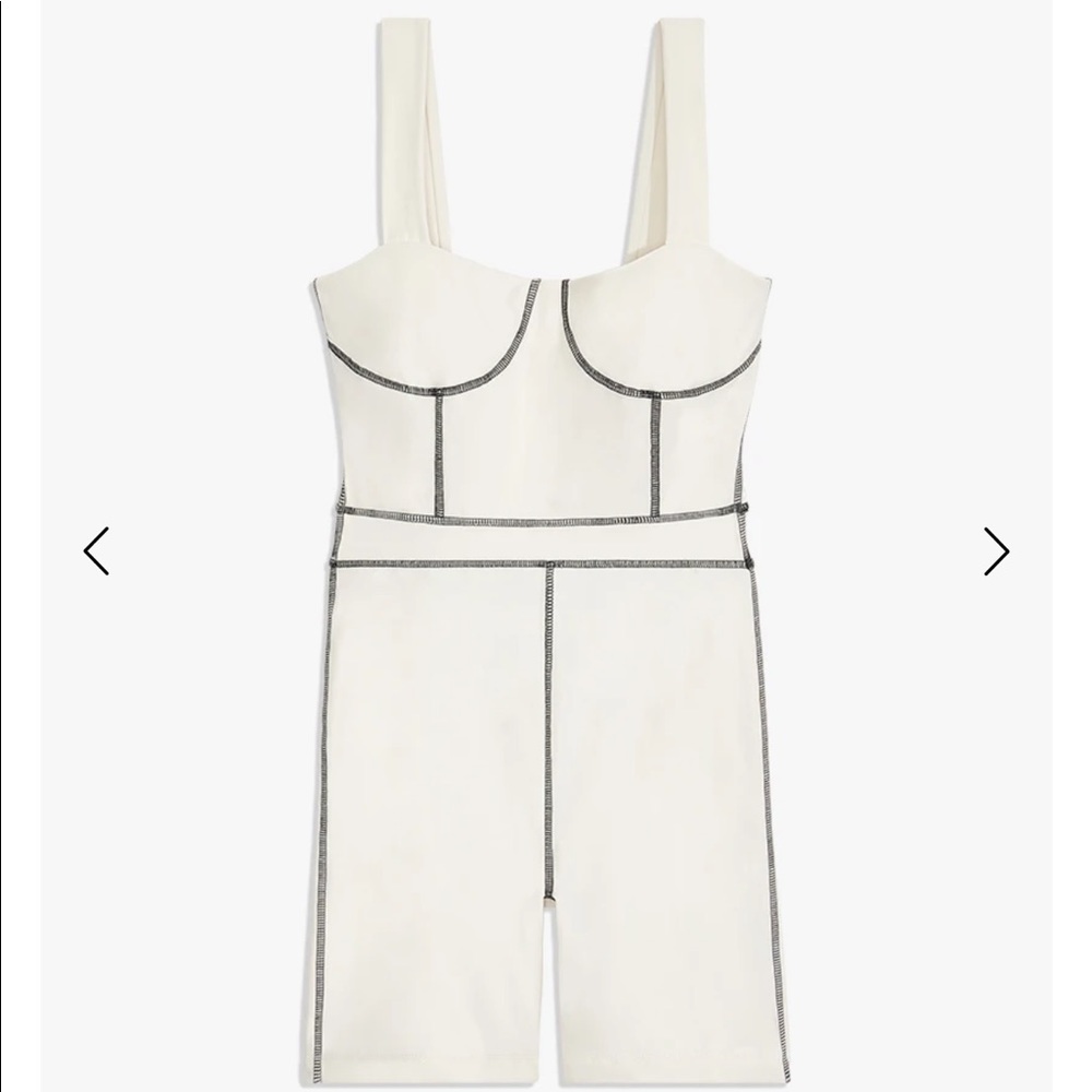 NEW Weworewhat Corset Bodysuit